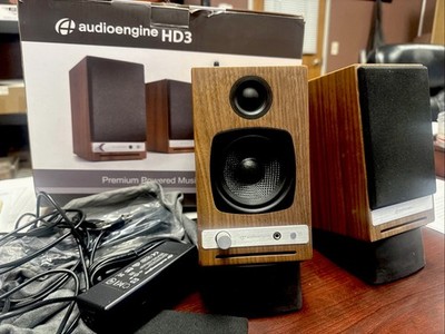 Audioengine HD3 Powered Bluetooth Bookshelf Speakers - Pair (Satin Black)