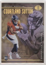 2018 Illusions Trophy Collection Gold /499 Courtland Sutton Demaryius Thomas nd3