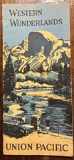 1932 Union Pacific Railroad Western Wonderlands Vintage Travel Booklet (UT)