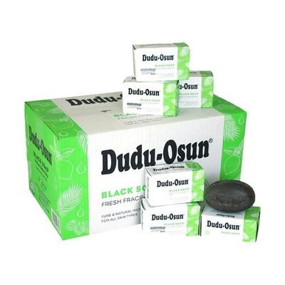 #ad 100% All Natural Dudu Osun African Black Soap For Anti Acne Fungus Blemish $84.90