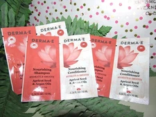 DERMA-E Nourishing Apricot & Argan Oil (6) Shampoo & (6) Conditioner