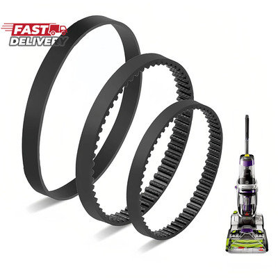 Replacement Belt Set for Bissell Proheat 2X Revolution Pet Pro Carpet Cleaner 19