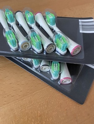 2 X 6er.P. Easy Home Ersatzzahnbürsten, Schallzahnbürste, Aldi,GT-TBS-01,OVP
