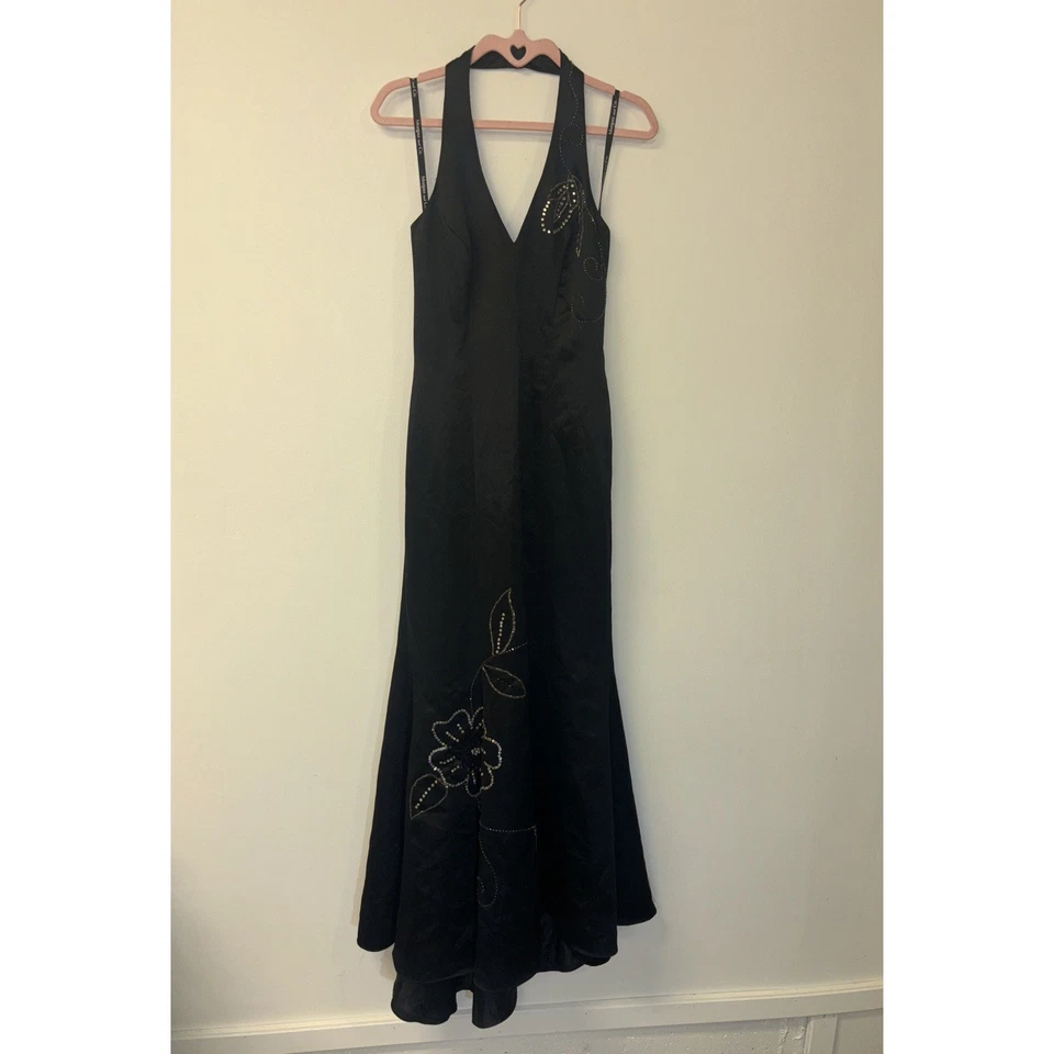 Vestido de graduación formal con cuentas Morgan & Co de colección talla 7/8 para mujer M Whimsigoth Fairy Foto 2 de 4