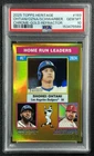 SHOHEI OHTANI SCHWARBER OZUNA PSA 10 2025 TOPPS HERITAGE #193 CHROME GOLD 50/50