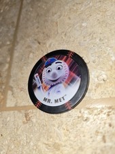 2015 TOPPS CHIPZ Mr Met Black variant Mascot Poker Chips Citi Field NY Mrs Shea 