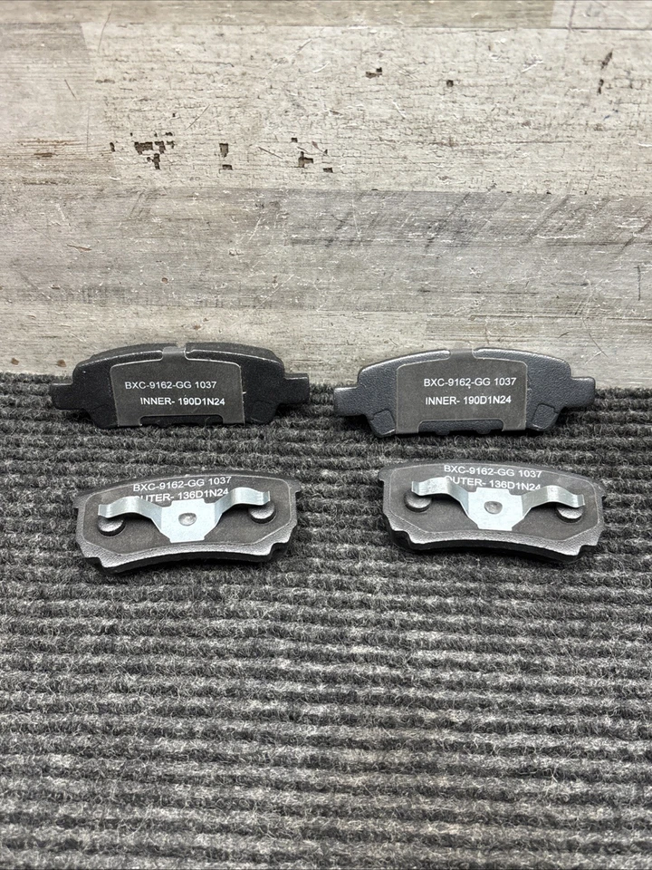 Pastillas de freno traseras de cerámica Bendix Premium SBC1037 Chrysler Dodge Jeep Mitsubishi Foto 3 de 4