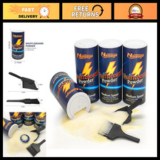 Shuffleboard Sand Wax Powder Set with Brush  Pan - Game Accessories for Smooth