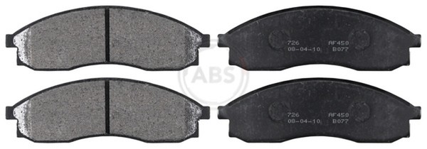 A.B.S. Bremsbelagsatz Scheibenbremse 36862 FüR Maxima Nissan J30 3 Skyline R34-image