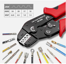 SN-58B Ratcheting Crimping Tool Set 0.25-1.5m...