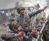 982711 Airfix 1:32 US FallschirmjäGer Wwii Plastikmodellbausatz Unbemalt, GMK