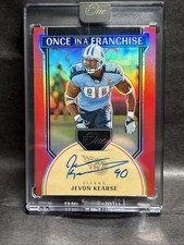 🔥SSP/60 - 2024 Panini One Once in a Franchise Auto Jevon Kearse #355 Red (AU)