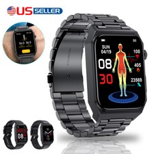 Smart Watch for Men Bluetooth Call ECG Heart Rate Sleep Monitor Fitness Tracker
