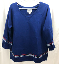 Women's Lucky Brand Embroidered Sweatshirt Large