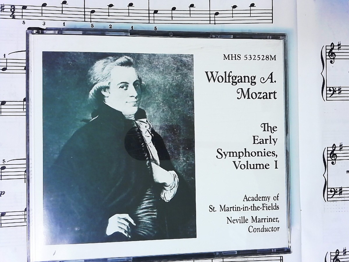 MOZART The Early Symphonies Volume 1 - Musical Heritage Society 3