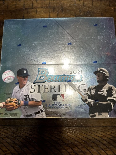 2021 Bowman Sterling MLB Baseball HOBBY Factory Sealed Box