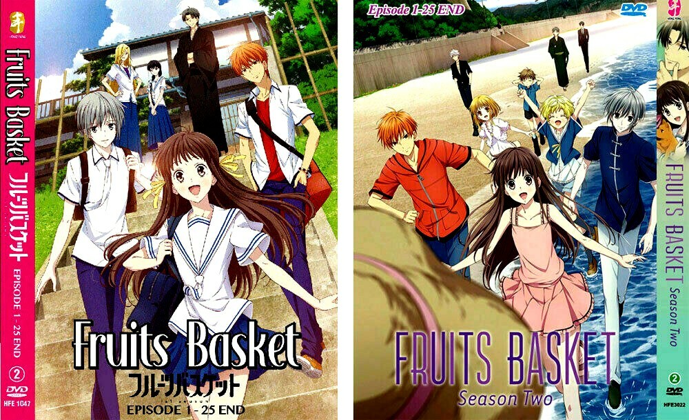 DVD ANIME Fruits Basket Season 1-2 Vol.1-50 End English
