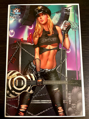 ZENESCOPE #21 GFT MCM COMIC CON GREEN EXCLUSIVE COLLECTIBLE COVER LTD 250 NM+