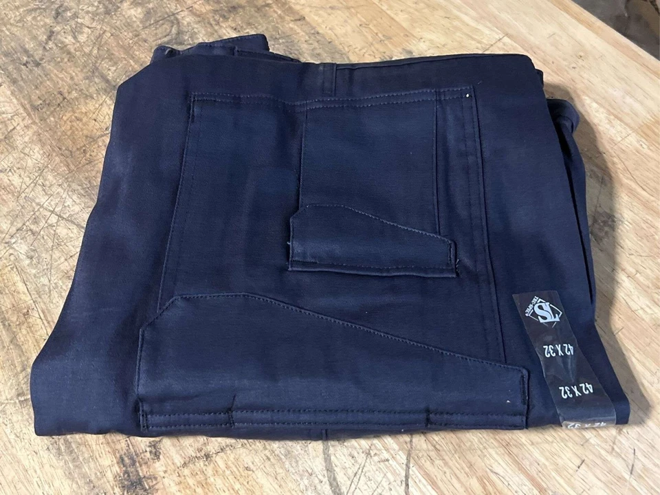 Tru-Spec 1441 Flame Resistant Pants, Navy, 7.5 Oz 100% Cotton Size 42-32 - Image 4 of 4