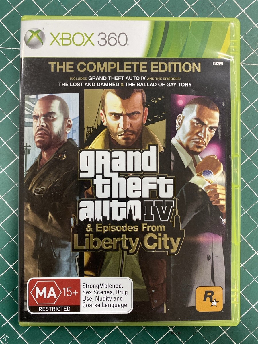 Grand Theft Auto GTA IV Episodes from Liberty City Complete
