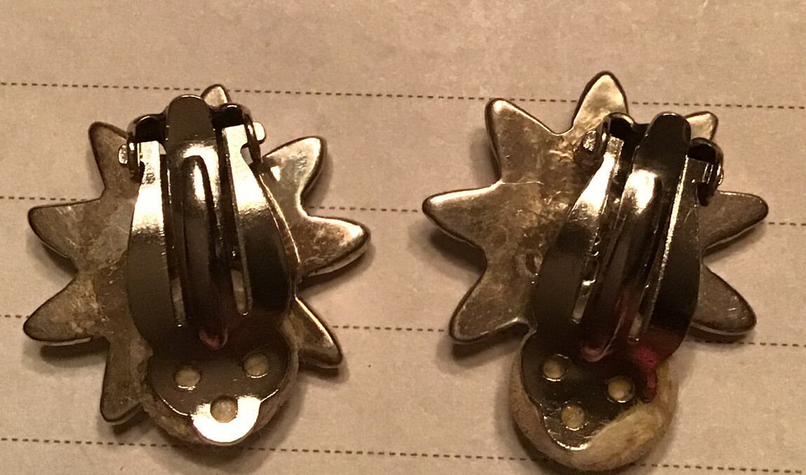 Taxco Mexico Vintage Plata Sterling Silver 925 Sunflower