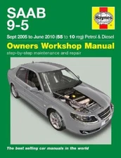 SAAB 9-5 SHOP MANUAL SERVICE REPAIR BOOK HAYNES CHILTON TURBO 95 2006 2010