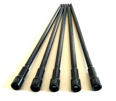 5 GOLIATH INDUSTRIAL 12'' LASER ETCH 5/16'' IMPACT MAGNETIC NUT SETTERS IMNS12-516