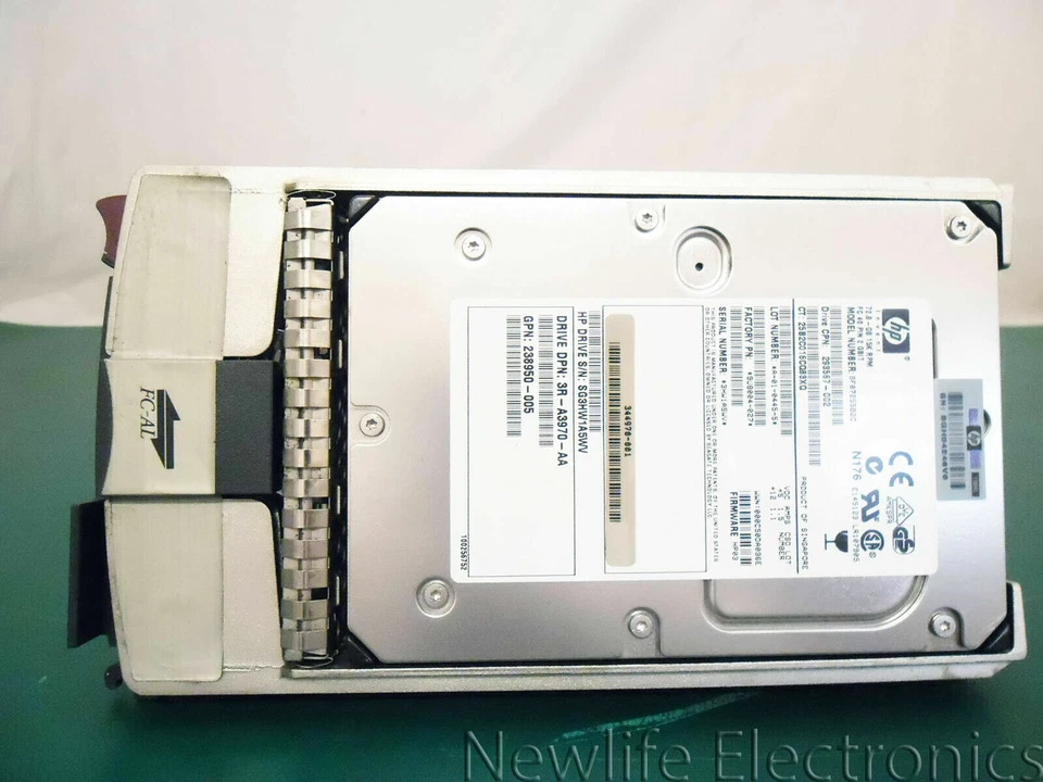 HP 300588-001 72GB 15,000 RPM 3.5 in. Fiber Channel HDD 293567-002 BF07255B2C - Image 4 of 4