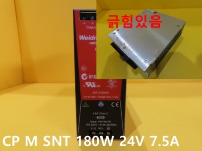 [Used] WEIDMULLER / CP M SNT 180W / Power Supply, 24V 7.5A, Scratch