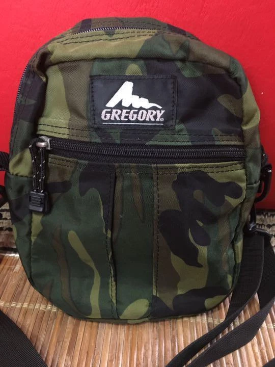 GREGORY Shoulder Bag Rare Rare Rare Deep Forest Camo USA USED Men