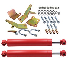 Front N3 Dual Steering Stabilizer Fits 2003-2013 Dodge Ram 2500 3500 4WD ‎