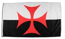 Fahne Kreuzritter Kreuz Flagge  Hissflagge 90x150cm