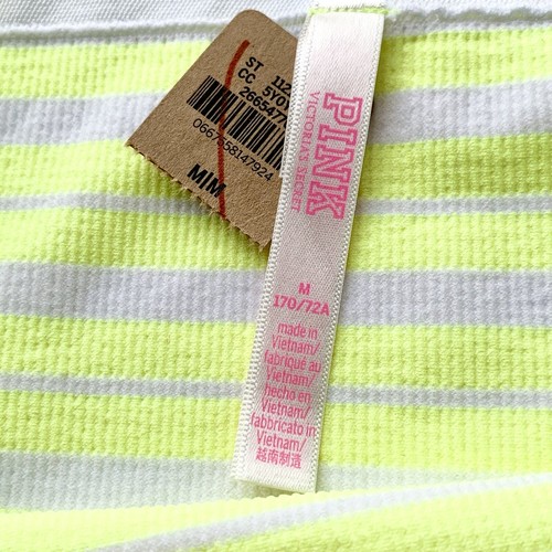 Victoria’s Secret Underwear Panties Panty Hipster Medium Striped Stretch New - 第 6/7 張圖片