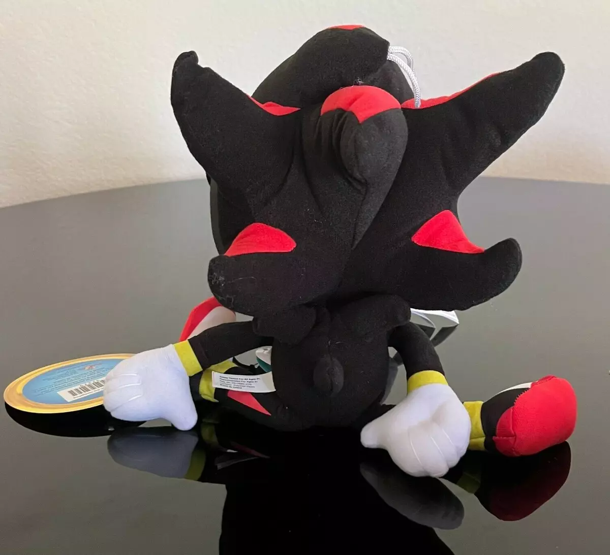 SHADOW Sonic 12 Plush The Hedgehog Stuffed Doll New Tag Authentic