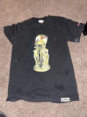 Cookies Black T-Shirt Mens Scarface World Is Yours Tshirt Small