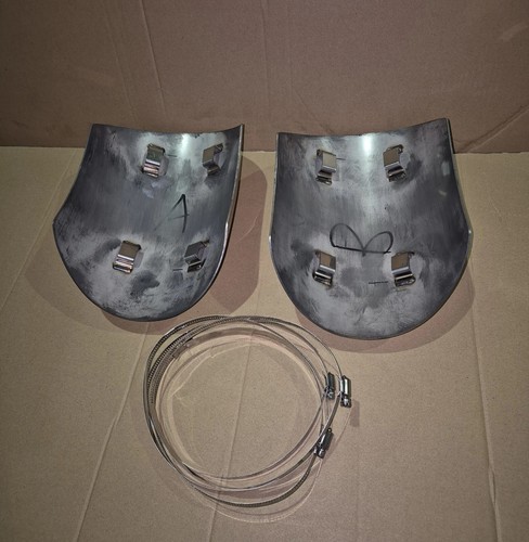 Stainless Steel Intake Covers To Suit Kenworth (Pair) - Picture 2 of 3