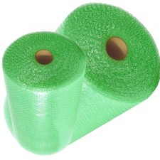 Small Rolls Of Green Eco Recyclable Protective Packing Shipping Bubble Wrap