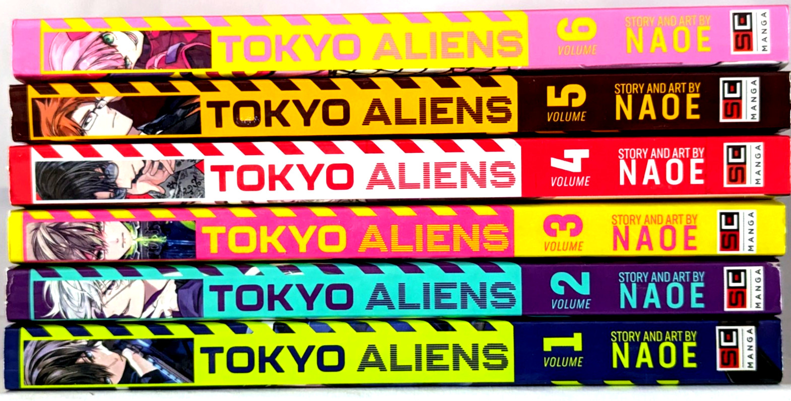 Lote Manga Tokyo Aliens Vol 1-6, 1ª Impresiones 2022, NAOE, Manga Square Enix