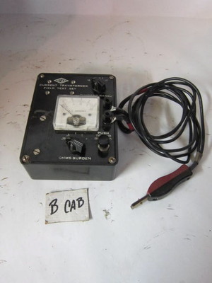 TESCO Thread Gages CURRENT TRANSFORMER FIELD TEST aacb B