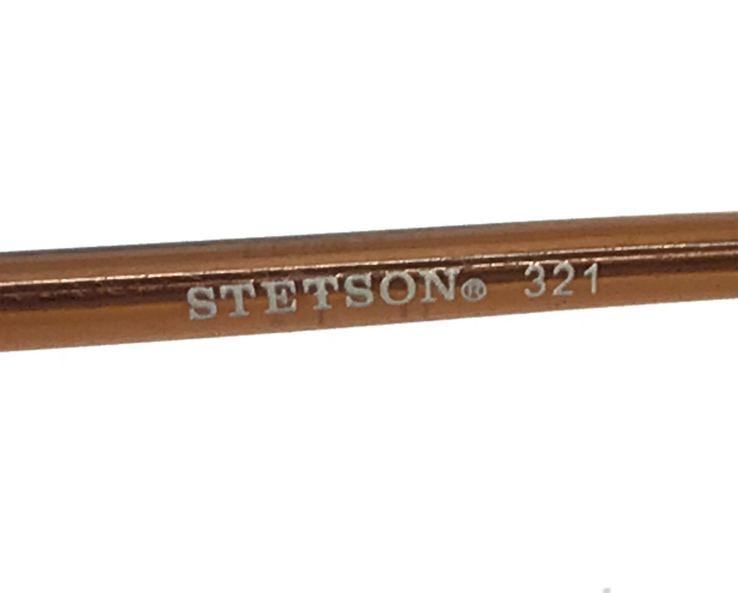 Stetson Eyeglasses Frames ZYLOWARE 183 321 Brown Rectangle Half Rim 52-18-140