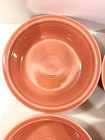 4 FIESTA Fiestaware Soup Cereal BOWLS Persimmon Orange HomerLaughlin73 HLC Ware — photo 2