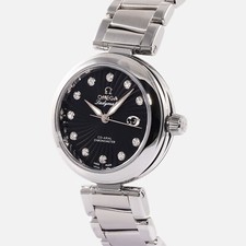 Omega De Ville Ladymatic Steel 34mm Black Dial 425.30.34.20.51.001 Box/Tag 3