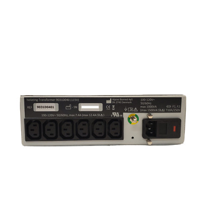 Natus Alpine Biomed REF # 9031D0401 - 115V Isolating Transformer 50/60 Hz 1000VA