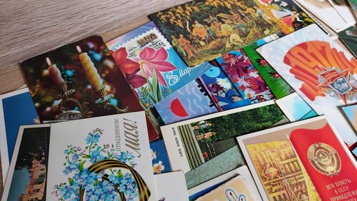 Vintage Soviet Postcards Various 50pcs USSR - Picture 3 of 9