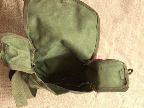 Remaining Chinese military surplus 56 RPD drum magazine ammunition bag - Picture 4 of 14