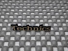 OEM Technics SL-B260 Turntable Part - Logo Emblem Badge Plate w/ Both Posts