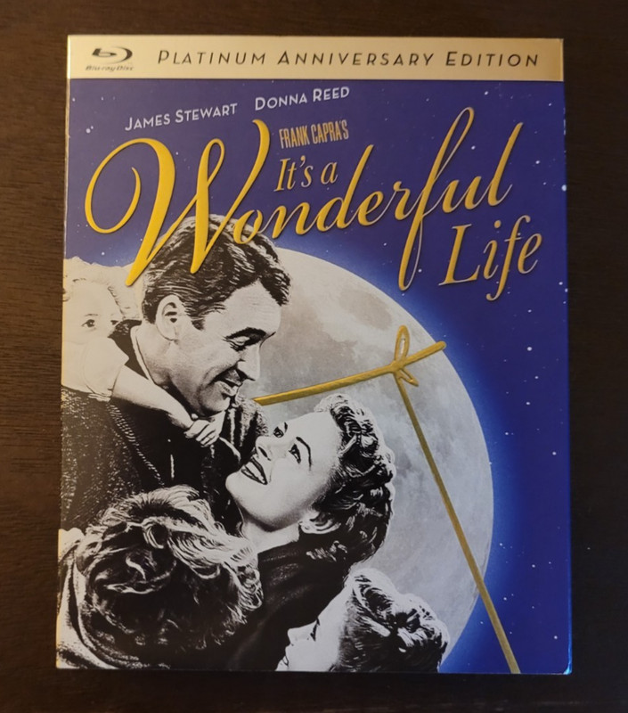 It's a Wonderful Life (Blu-ray)Slipcover Platinum Anniversary Edition-No digital