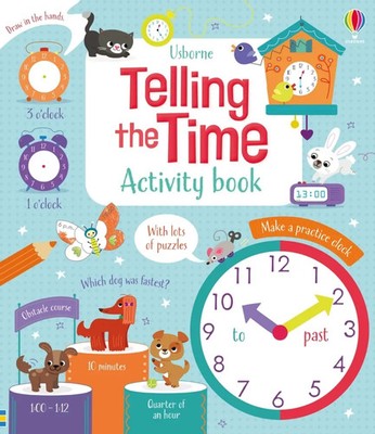 Telling the Time Activity Book | With Stick*rs | Lara Bryan | Englisch | Buch