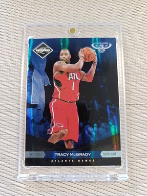 2011-12 PANINI LIMITED SPOTLI GOLD HOLO INSERT BASE REFRACTOR TRACY MCGRADY 1/1 