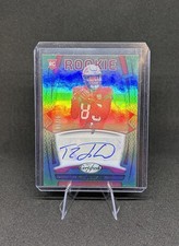 2025 Panini Certified - Rookies Signatures Tez Johnson #RSI-TJN Mirror Green /25